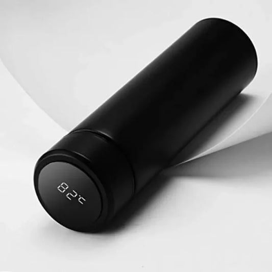 Stainless Steel Water Bottle, with Temperature Display