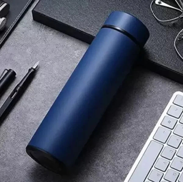 Stainless Steel Water Bottle, with Temperature Display